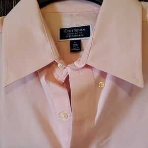 Club Room Men's Soft Pink Dress Shirt